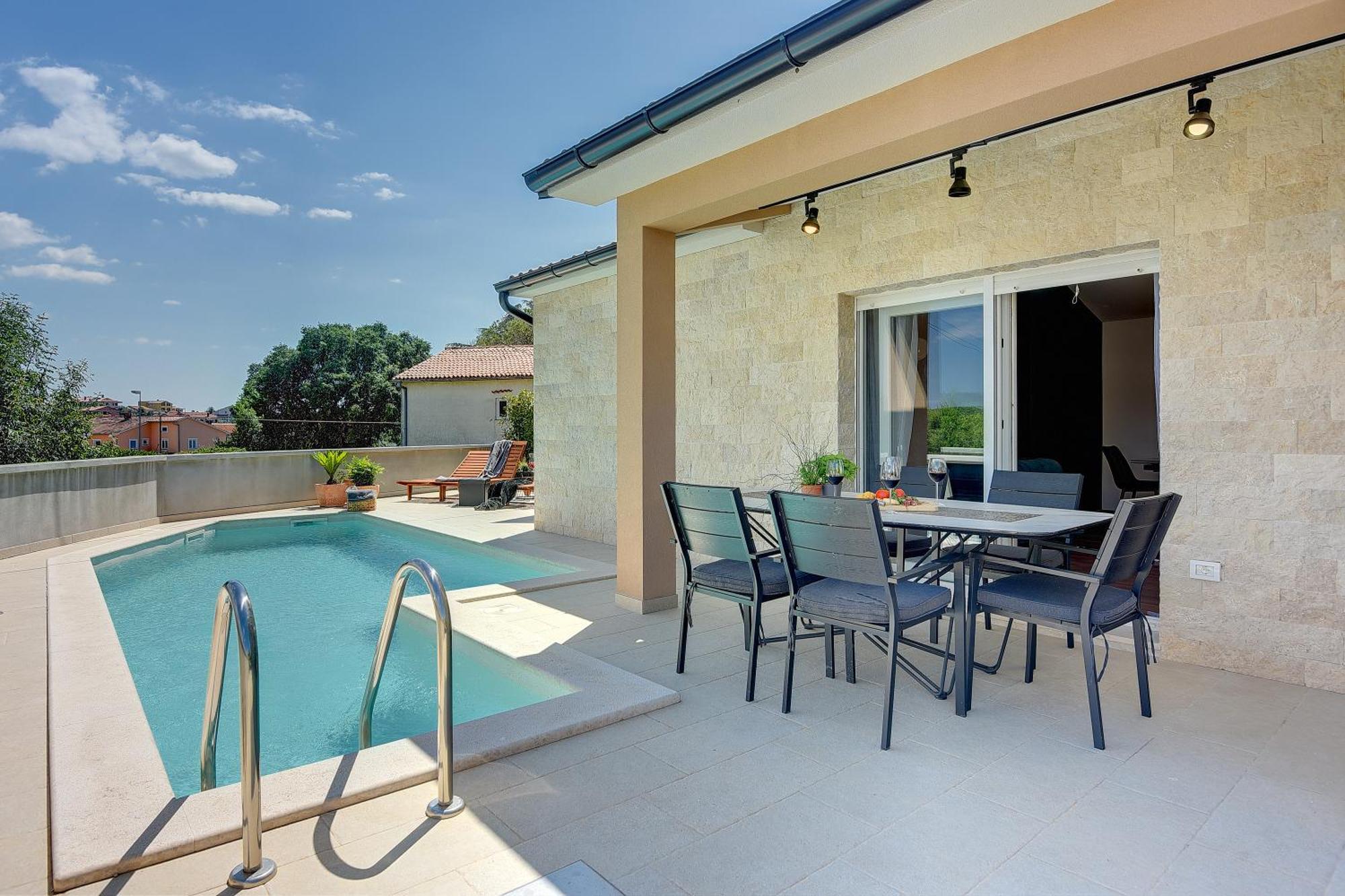 Vila Una With Private Pool Near Rovinj - Open 2022 Rovinjsko Selo Exterior foto